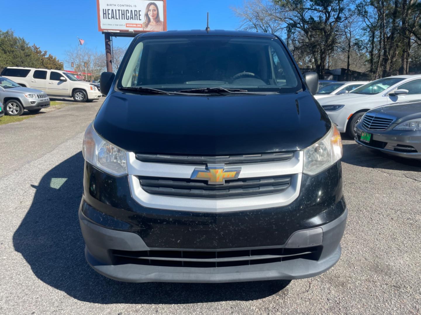 2017 BLACK CHEVROLET CITY EXPRESS LS (3N63M0YN6HK) with an 2.0L engine, Continuously Variable transmission, located at 5103 Dorchester Rd., Charleston, SC, 29418-5607, (843) 767-1122, 36.245171, -115.228050 - Photo#1